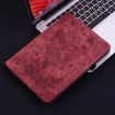 Samsung Galaxy Tab S4 10.5 SM-T830 Red Butterfly Rose Leather Case - 2