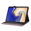 Samsung Galaxy Tab S4 10.5 SM-T830 Red Butterfly Rose Leather Case - 4