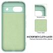 Google Pixel 8a Green Liquid Silicone Shockproof Phone Case - 7