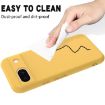 Google Pixel 8a Yellow Liquid Silicone Shockproof Phone Case - 6
