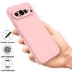 Google Pixel 9 Pro Pink Liquid Silicone Shockproof Phone Case - 2