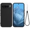 Google Pixel 9 Pro XL Black Silicone Shockproof Phone Case - 1