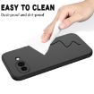 Google Pixel 9a Black Liquid Silicone Shockproof Phone Case - 8