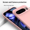 Google Pixel 10 Pro Pink Silicone Shockproof Phone Case - 4