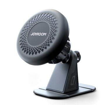 JOYROOM JR-ZS356 Magnetic Car Phone Holder - Black, Center Console Mount - 1