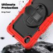 Lenovo Tab K9/One Red Silicone Hybrid PC Case with Shoulder Strap - 4