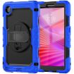 Lenovo Tab K9/One Silicone Hybrid Tablet Case with Strap - Blue - 2