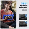 Lenovo Tab K9/One Silicone Hybrid Tablet Case with Strap - Blue - 7