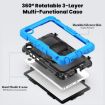 Lenovo Tab K9/One Silicone Hybrid Case with Strap - Light Blue - 3
