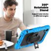 Lenovo Tab K9/One Silicone Hybrid Case with Strap - Light Blue - 5