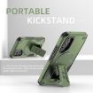 Samsung Galaxy A54 5G Armor MagSafe Holder Case Army Green TPU Hybrid - 2
