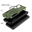 Samsung Galaxy A55 5G Armor MagSafe Holder Case Army Green - 4