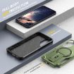 Samsung Galaxy A55 5G Armor MagSafe Holder Case Army Green - 6