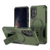 Samsung Galaxy A25 5G Armor MagSafe Holder Case Army Green - 1
