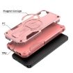 Samsung Galaxy A05s Pink Armor MagSafe Holder Hybrid Phone Case - 2