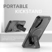Samsung Galaxy A15 Armor MagSafe Holder Hybrid Phone Case Black - 6