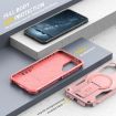 Samsung Galaxy A36/A56 5G Pink Armor MagSafe Holder Hybrid Phone Case - 5