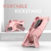 Samsung Galaxy A36/A56 5G Pink Armor MagSafe Holder Hybrid Phone Case - 6