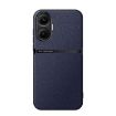 Redmi Turbo 4 Pro Litchi Leather Shockproof Phone Case - Navy Blue - 1