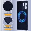 Motorola Edge 40 Shockproof Silicone Magsafe Case - Navy Blue - 7