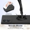 Motorola Edge 50 Fusion Shockproof Silicone Magsafe Case - Black - 5