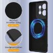 Motorola Edge 50 Pro Shockproof Silicone Magsafe Case - Black - 7