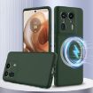 Motorola Edge 50 Ultra Shockproof Silicone Magsafe Case - Dark Green - 1