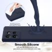 Motorola Edge 50 5G Shockproof Silicone Magsafe Case - Navy Blue - 5