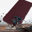 Moto G75 5G Shockproof Silicone Magsafe Case - Plum Color - 2