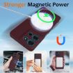 Moto G75 5G Shockproof Silicone Magsafe Case - Plum Color - 3