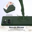 Motorola Edge 50 Neo/Moto S50 Shockproof Silicone Magsafe Case - Dark Green - 5