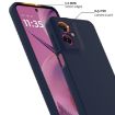 Moto G55 5G Shockproof Silicone Magsafe Case - Navy Blue - 6