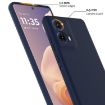 Moto G24 4G Shockproof Silicone Magsafe Case - Navy Blue - 6
