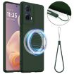 Moto G24 Shockproof Silicone Magsafe Case - Dark Green - 1