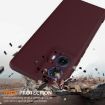Motorola Moto G34/G45 5G Shockproof Silicone Magsafe Case - Plum - 2