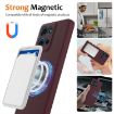 Moto G Play 2025 Plum Shockproof Silicone Magsafe Case - 3