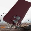 Motorola Edge 40 Neo Shockproof Silicone Magsafe Case - Plum Color - 2