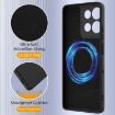 Motorola Moto G 2025 5G Shockproof Silicone Magsafe Case - Black - 7