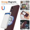 Moto G04/G04s/E14 4G Plum Silicone Magsafe Shockproof Case - 3