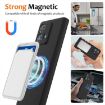 Motorola Moto G84 Shockproof Silicone Magsafe Case - Black - 3