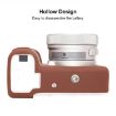 Sony ZV-E10 II/ZV-E10M2 Coffee Silicone Protective Case - Glossy Finish - 6