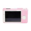 Sony ZV-E10 II/ZV-E10M2 Pink Litchi Texture Silicone Protective Case - 2