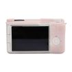 Sony ZV-E10 II/ZV-E10M2 Litchi Texture Silicone Case - Jelly Pink - 2