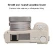 Sony ZV-E10 II/ZV-E10M2 Beige Litchi Texture Silicone Protective Case - 5