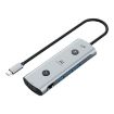YCE V172 12-in-1 USB-C Hub Adapter AI Docking Station - Grey - 1