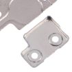 iPhone 15 Pro Max Flashlight/Mic Iron Sheet Cover - 1 Pair Back Cover - 4
