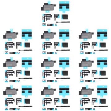 iPhone 16 Pro Mainboard Heat Sink Sticker & FPC Foam Pads 10 Sets - 1