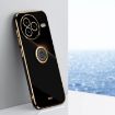 Xiaomi Civi 5 Pro XINLI 6D Electroplate TPU Case with Ring Holder Black - 1