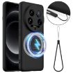 Xiaomi 14 Ultra Shockproof Silicone Magsafe Case - Black - 1