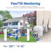 ESCAM WNK710 3MP HD WiFi Camera with Motion Detection, UK Plug (White) - 6